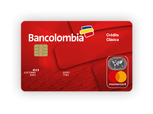 MasterCard Clásica Bancolombia requisitos