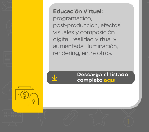 Servicios de educación virtual exentos de IVA.